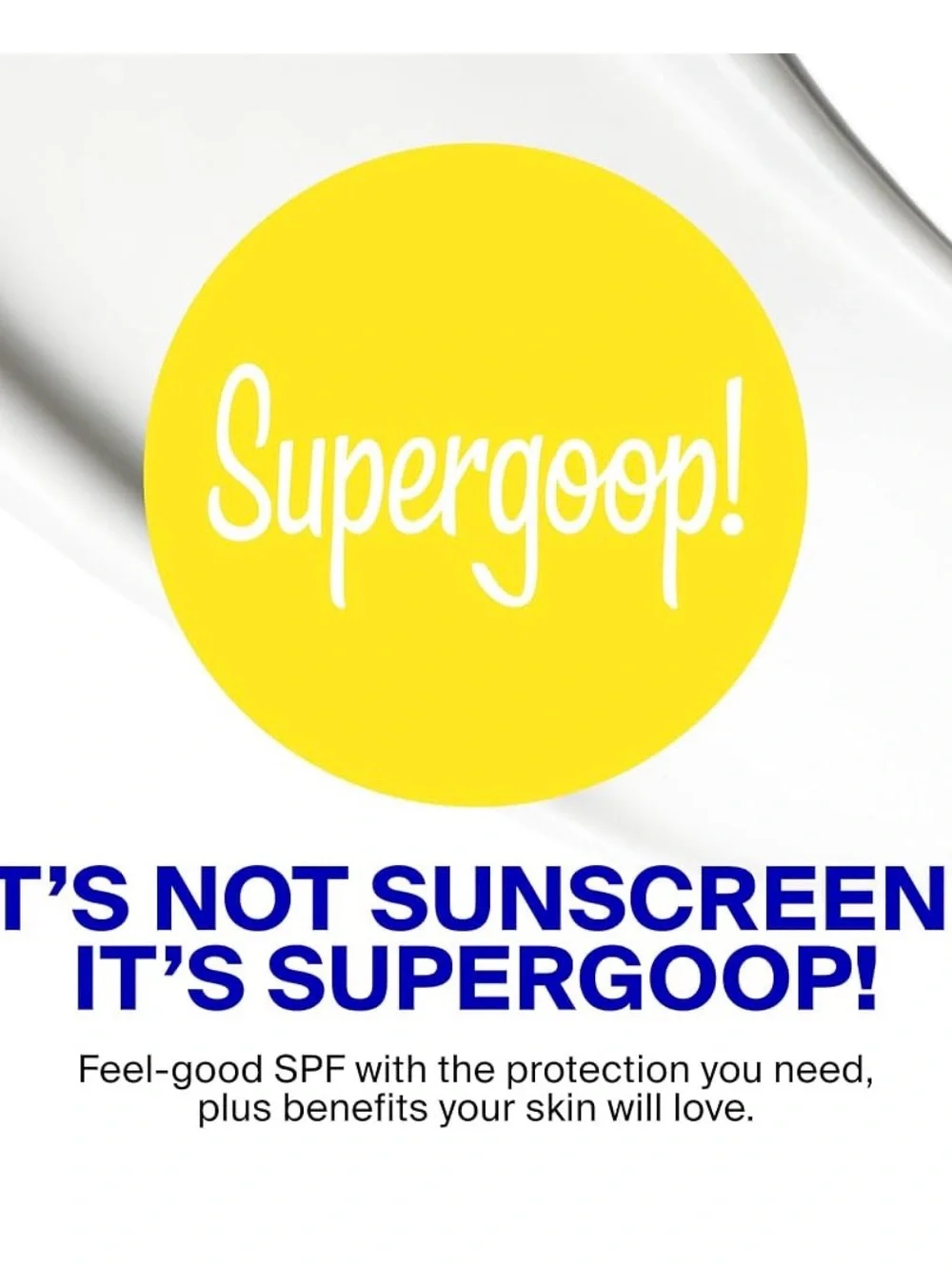 Supergoop! PLAY 100% Mineral Lotion SPF 30 - White & Yellow
